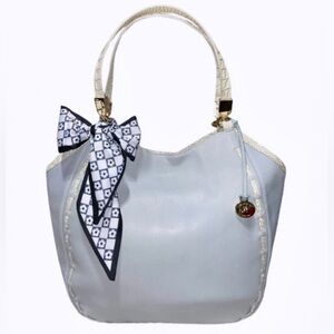 Brahmin “RARE” Marianna Mineral Moulay Hand Woven Leather Bag  NWOT